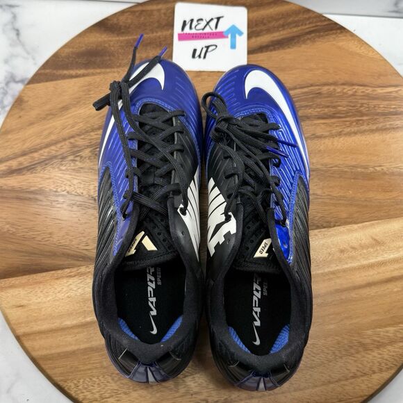 Men’s 9-Nike Vapor Speed Low D Football Cleats Sport Royal Black 643160 411 main image 5
